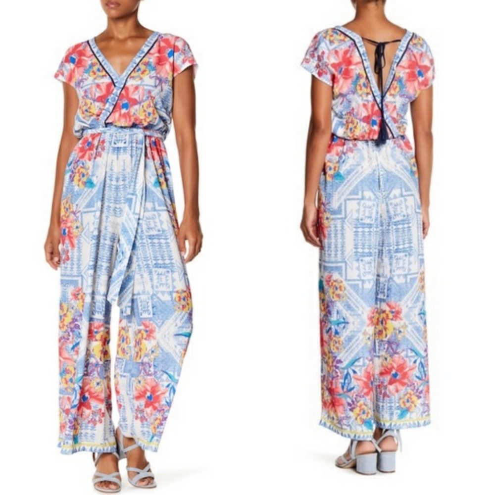 Flying Tomato Blue Jumpsuit